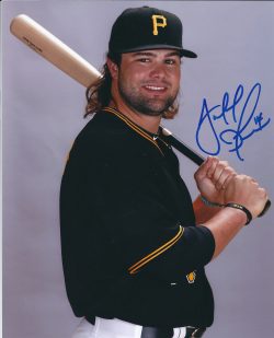 Autographed JAFF DECKER 8X10 Pittsburgh Pirates Photo