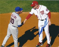 Autographed MATT WILLIAMS 8X10 Washington Nationals Photo