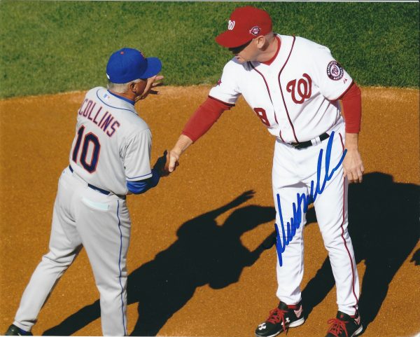 Autographed MATT WILLIAMS 8X10 Washington Nationals Photo