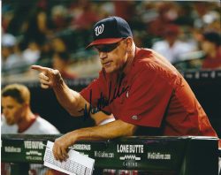 Autographed MATT WILLIAMS 8X10 Washington Nationals Photo