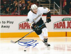 Autographed BOBBY RYAN 8X10 Anaheim Ducks Photo