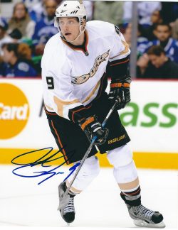 Autographed BOBBY RYAN 8X10 Anaheim Ducks Photo