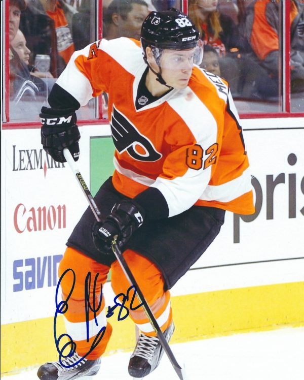 Autographed Evgeny Medvedev 8X10 Philadelphia Flyers Photo