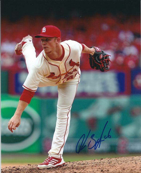 AUTOGRAPHED KEITH BUTLER 8X10 St. Louis Cardinals photo
