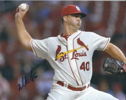 AUTOGRAPHED KEITH BUTLER 8X10 St. Louis Cardinals photo