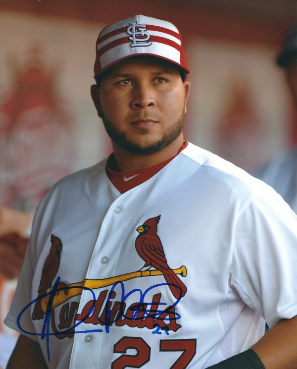 AUTOGRAPHED JHONNY PERALTA 8X10 St. Louis Cardinals photo
