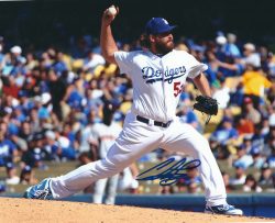 AUTOGRAPHED CHRIS PEREZ 8x10 Los Angeles Dodgers photo