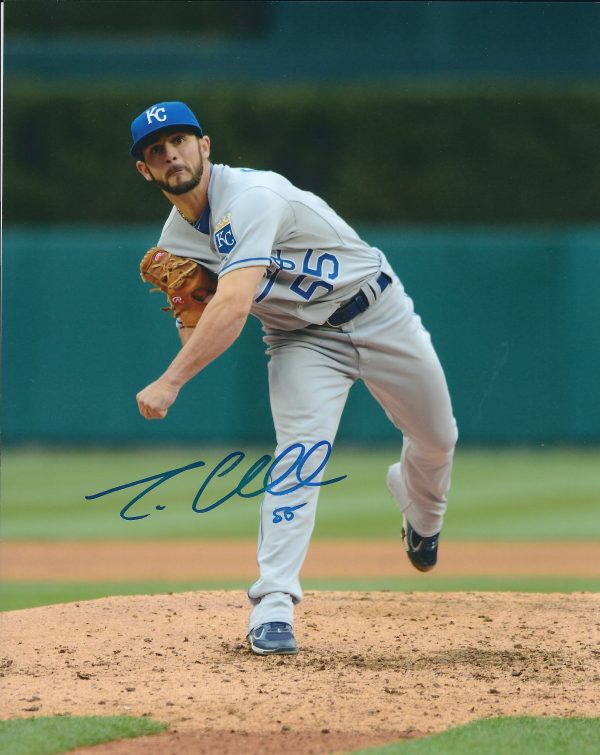 AUTOGRAPHED TIM COLLINS 8X10 Kansas City Royals Photo