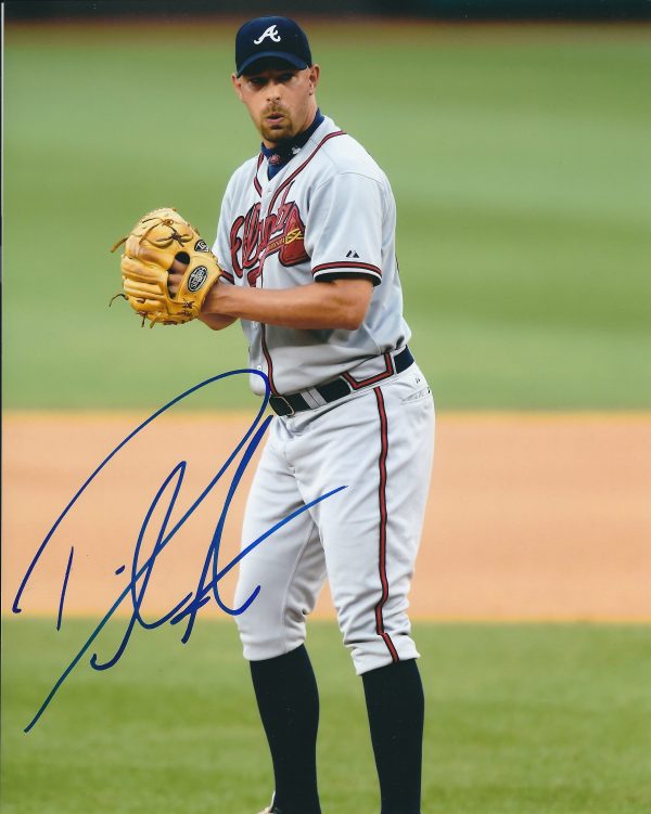 AUTOGRAPHED DAVID AARDSMA 8X10 Atlanta Braves photo