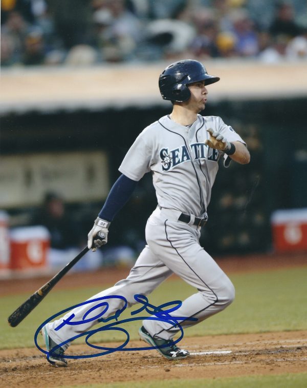 AUTOGRAPHED NICK FRANKLIN 8X10 Seattle Mariners Photo
