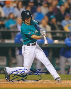 AUTOGRAPHED NICK FRANKLIN 8X10 Seattle Mariners Photo