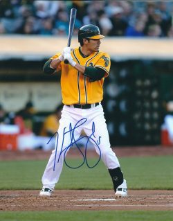 AUTOGRAPHED KURT SUZUKI 8x10 Oakland A's Photo