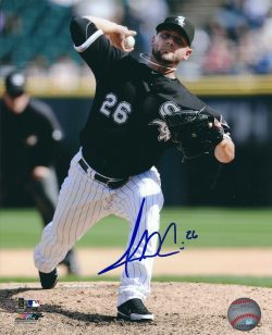 AUTOGRAPHED JESSE CRAIN  8X10 Chicago White Sox Photo