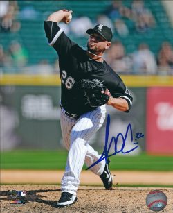 AUTOGRAPHED JESSE CRAIN 8X10 Chicago White Sox Photo