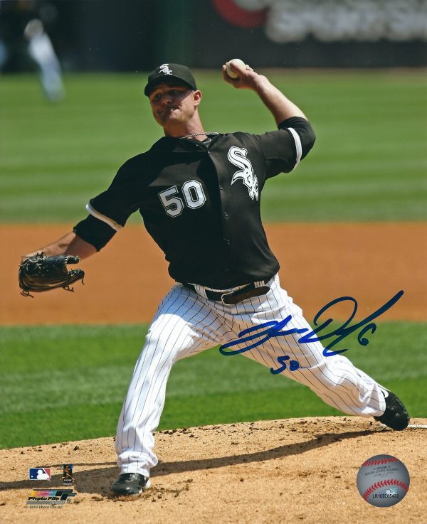 AUTOGRAPHED JOHN DANKS  8X10 Chicago White Sox Photo