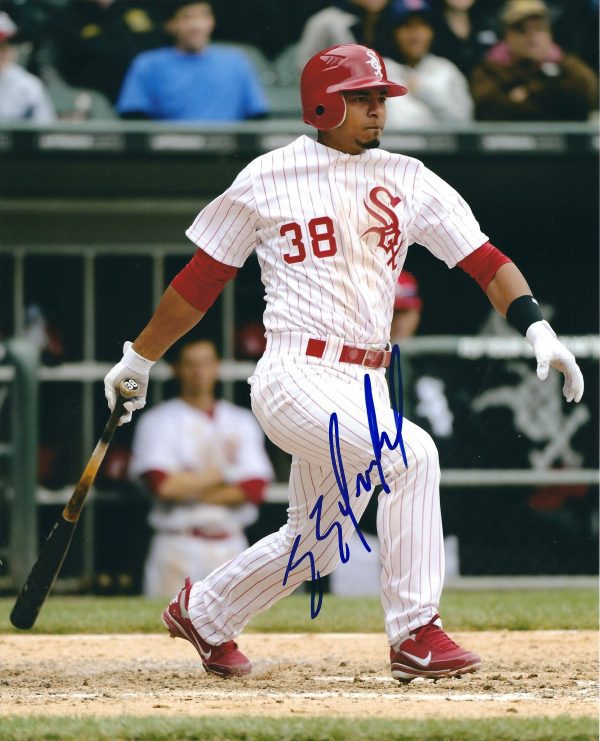 AUTOGRAPHED EDUARDO ESCOBAR  8X10 Chicago White Sox Photo