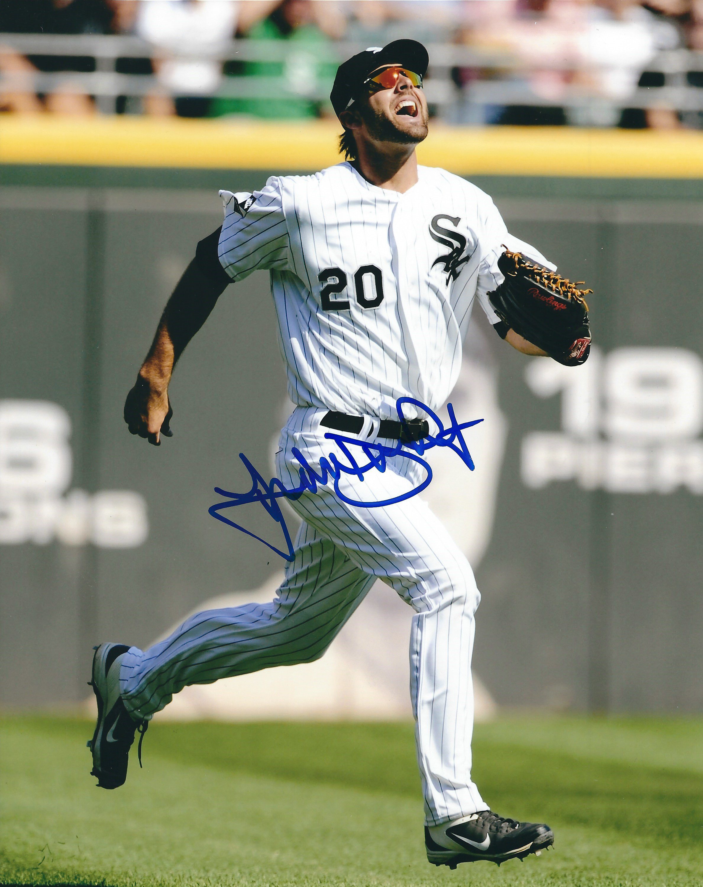 AUTOGRAPHED JORDAN DANKS 8X10 Chicago White Sox Photo - Main Line