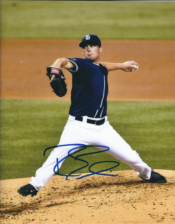 AUTOGRAPHED ROBBIE ERLIN 8X10 San Diego Padres photo