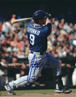 AUTOGRAPHED JEDD GYORKO 8X10 San Diego Padres photo
