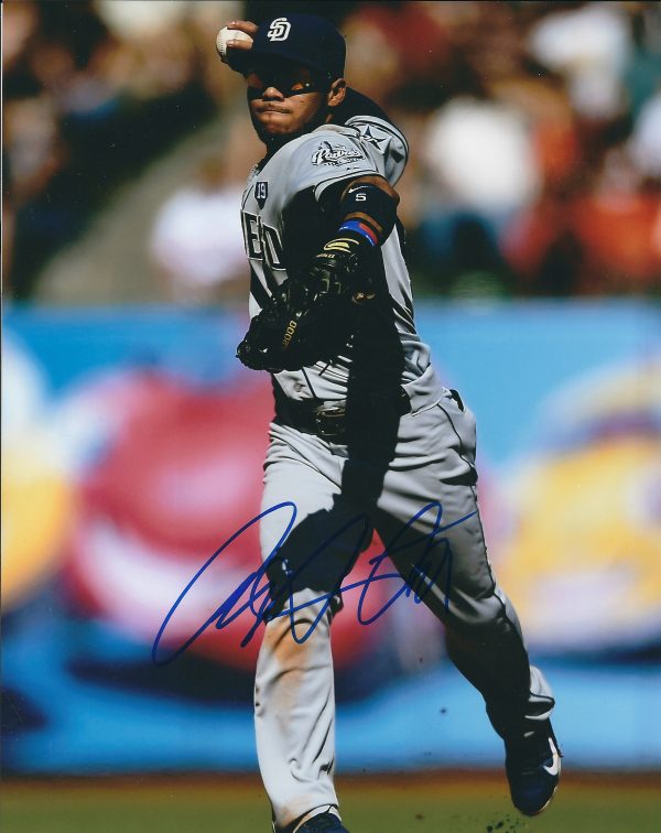 AUTOGRAPHED  ALEXI AMARISTA 8X10 San Diego Padres photo