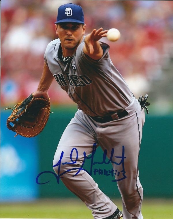 AUTOGRAPHED JAKE GOEBBERT 8X10 San Diego Padres photo
