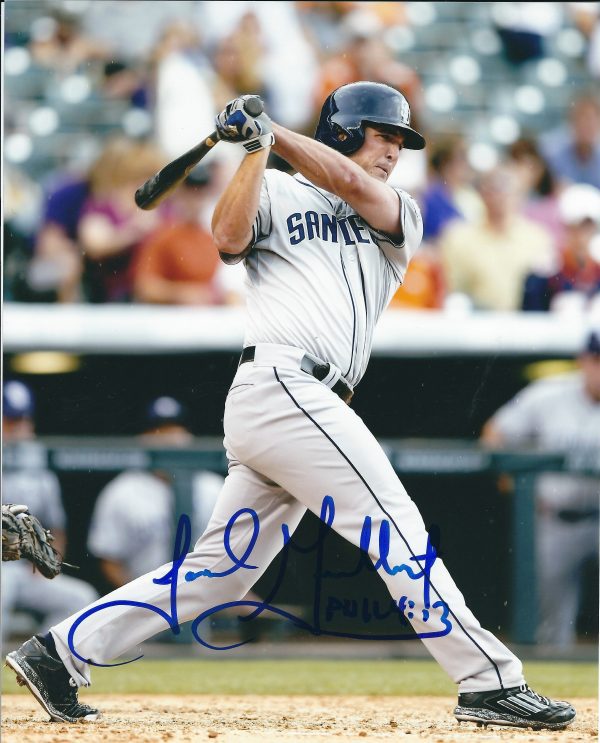 AUTOGRAPHED JAKE GOEBBERT 8X10 San Diego Padres photo