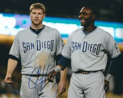 AUTOGRAPHED CHASE HEADLEY 8X10 San Diego Padres photo