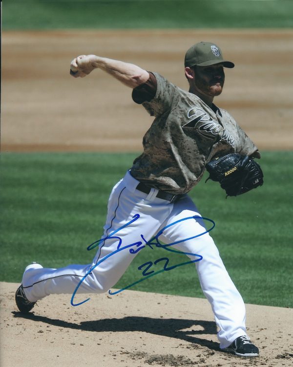 AUTOGRAPHED IAN KENNEDY 8X10 San Diego Padres photo