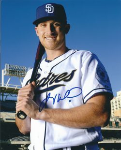 AUTOGRAPHED WILL MIDDLEBROOKS 8X10 San Diego Padres photo
