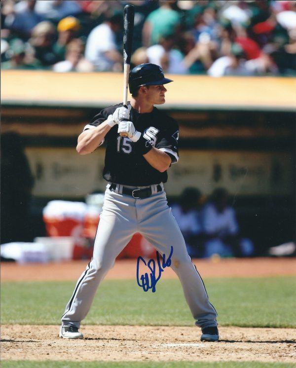 AUTOGRAPHED GORDON BECKHAM  8X10 Chicago White Sox Photo
