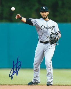 AUTOGRAPHED LEURY GARCIA  8X10 Chicago White Sox Photo