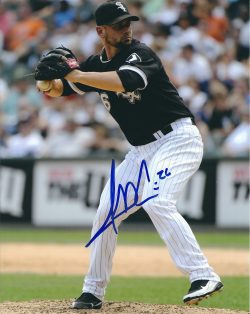 AUTOGRAPHED JESSE CRAIN  8X10 Chicago White Sox Photo