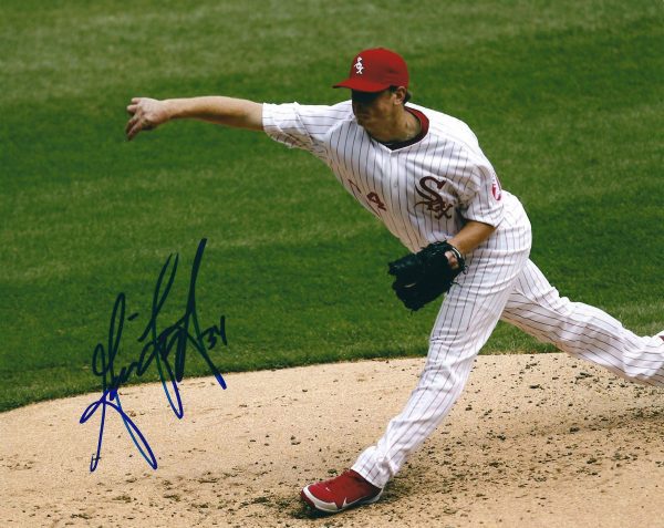 AUTOGRAPHED GAVIN FLOYD  8X10 Chicago White Sox Photo