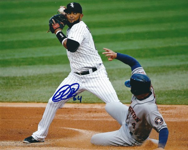 AUTOGRAPHED EMILIO BONIFACIO  8X10 Chicago White Sox Photo