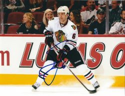 Autographed SEAN O'DONNELL 8X10 Chicago Blackhawks Photo