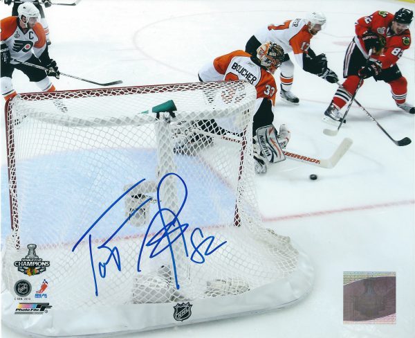 Autographed TOMAS KOPECKY 8X10 Chicago Blackhawks Photo