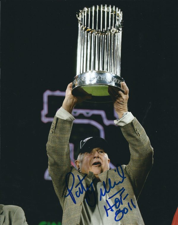 Autographed  PAT GILLICK 8X10 Philadelphia Phillies Photo