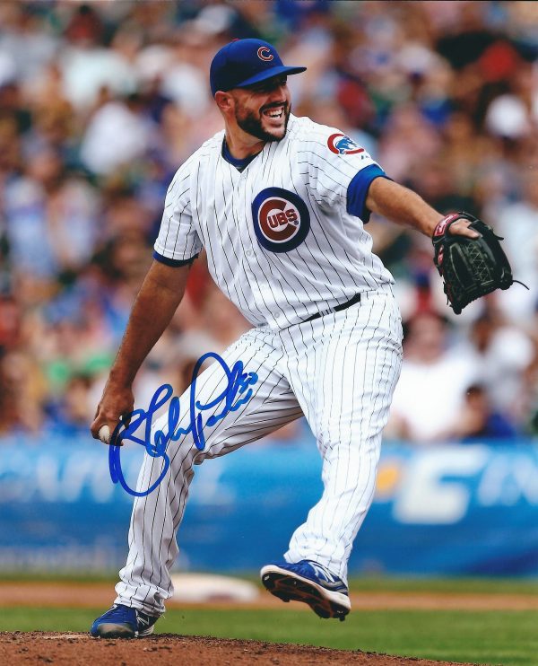 AUTOGRAPHED BLAKE PARKER 8X10 Chicago Cubs Photo