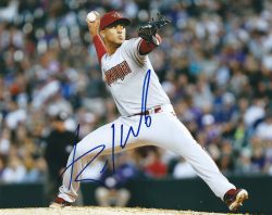 Autographed RANDALL DELGADO 8X10 Arizona Diamondbacks Photo