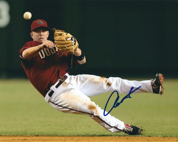 Autographed AARON HILL 8X10 Arizona Diamondbacks Photo