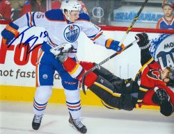 Autographed TYLER PITLICK 8X10 Edmonton Oilers Photo