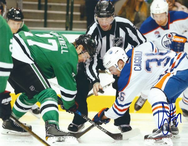 Autographed ADAM CRACKNELL 8X10 Dallas Stars  Photo