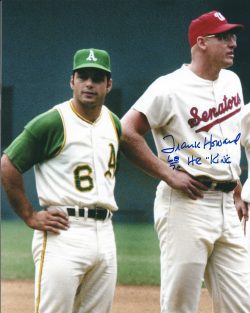 AUTOGRAPHED FRANK HOWARD 8X10 Washington Senators Photo