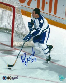 Autographed BRAD MARSH 8x10 Toronto Maple Leafs  photo