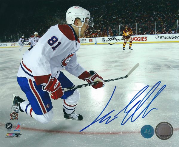 Autographed LARS ELLER 8X10 Montreal Canadiens Photo