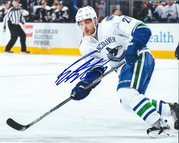 Autographed BRANDON SUTTER 8X10 Vancouver Canucks Photos