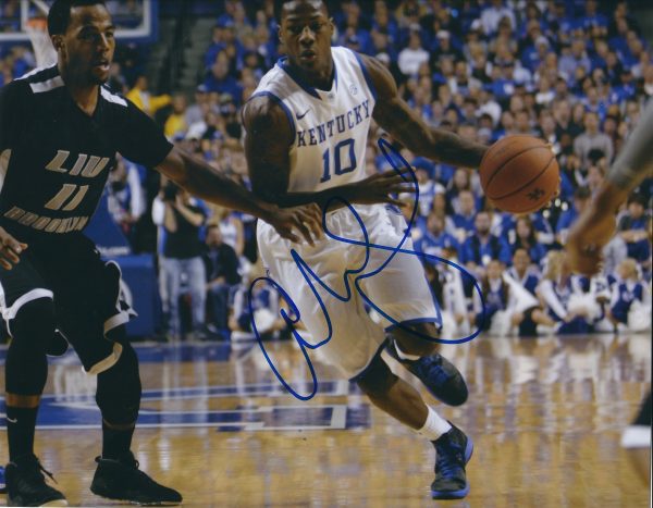 Autographed ARCHIE GOODWIN Kentucky Wildcats 8x10 Photo