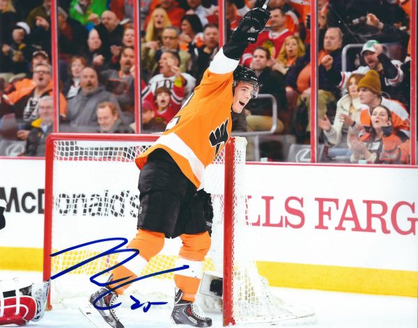 Autographed NICK COUSINS 8X10 Philadelphia Flyers Photo