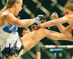 Autographed Katlyn Chookagian UFC & MMA 8x10 photo with COA