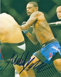 Autographed Michael Johnson UFC & MMA 8x10 photo with COA